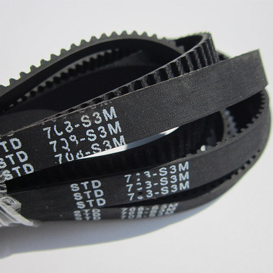 STD 975-S3M/981/990/999/1002/1014/1020/1032 S3M Rubber Timing Belt